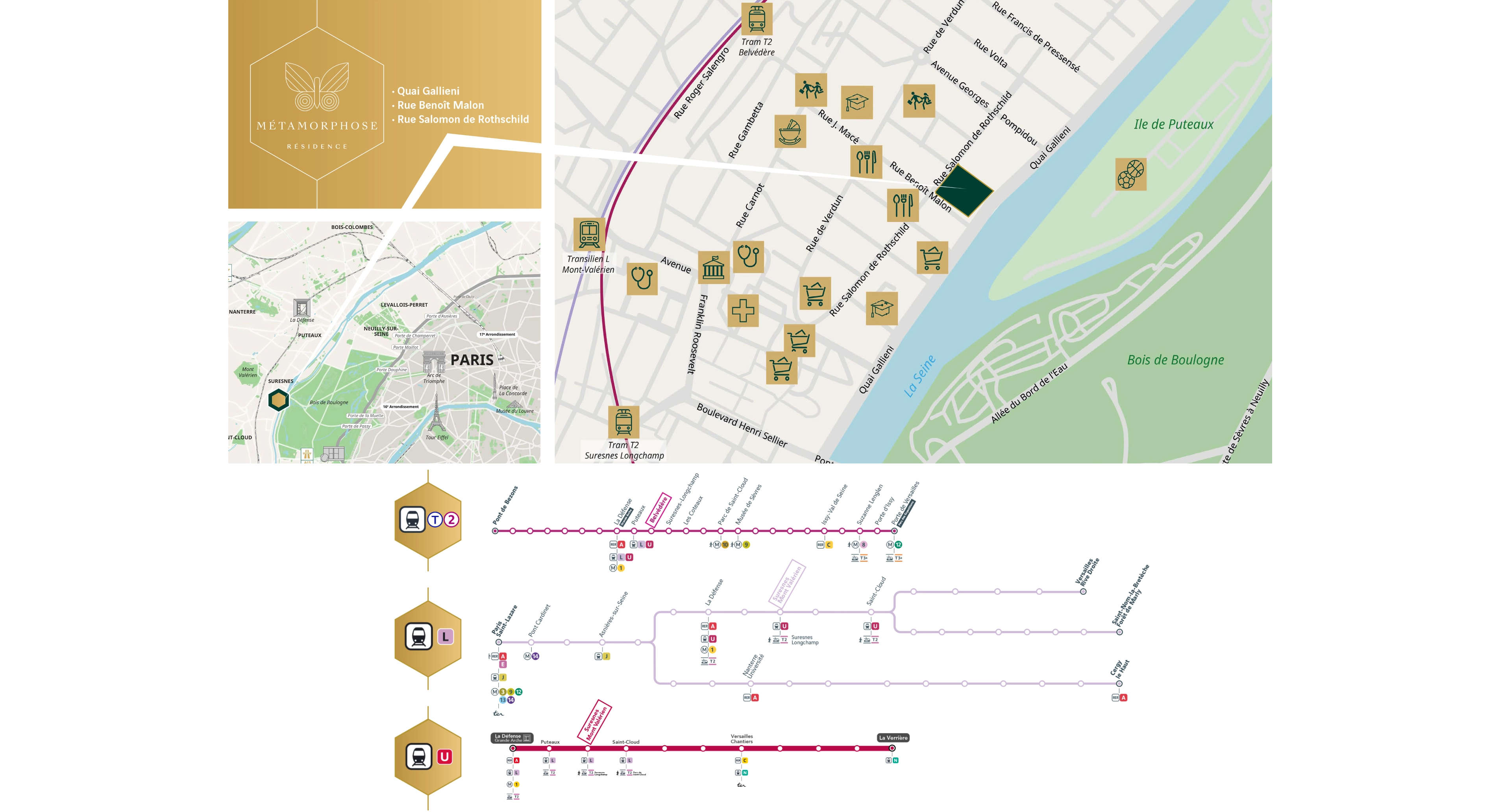 UN EMPLACEMENT IDÉAL ET MULTIMODAL